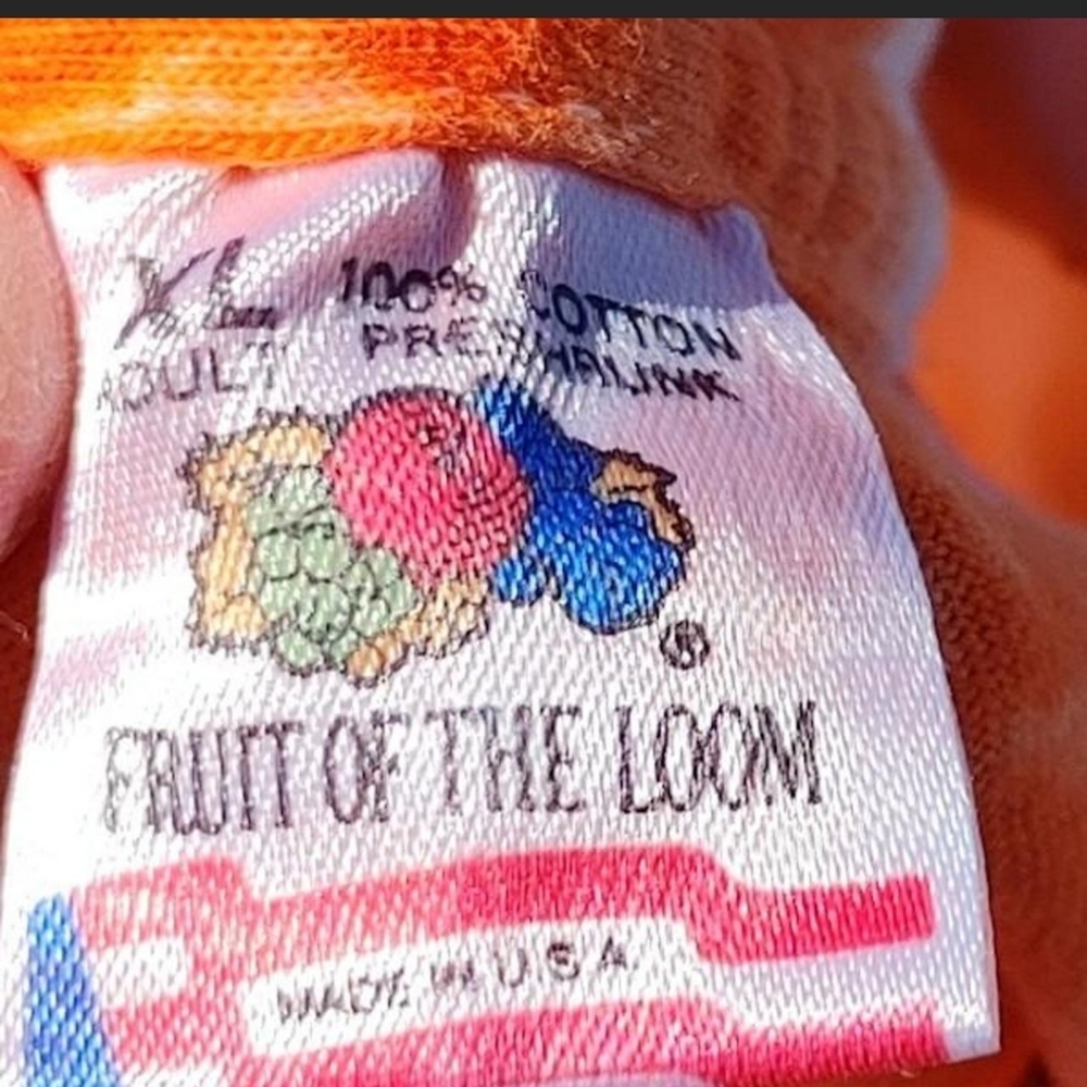 FIFA 1994 World Cup USA Tie Dye T-Shirt XL Fruit of the Loom Netherlands - Picture 5 of 7